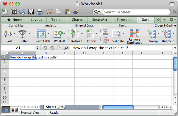 excel 2008 help for mac